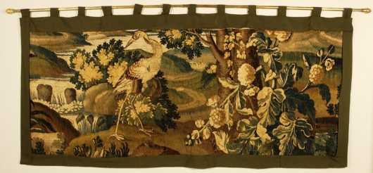 17/18th Century Piece of Flemish Tapestry Fragment