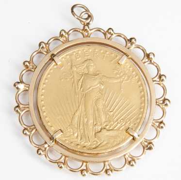 1911 Twenty Dollar U.S. Gold Piece