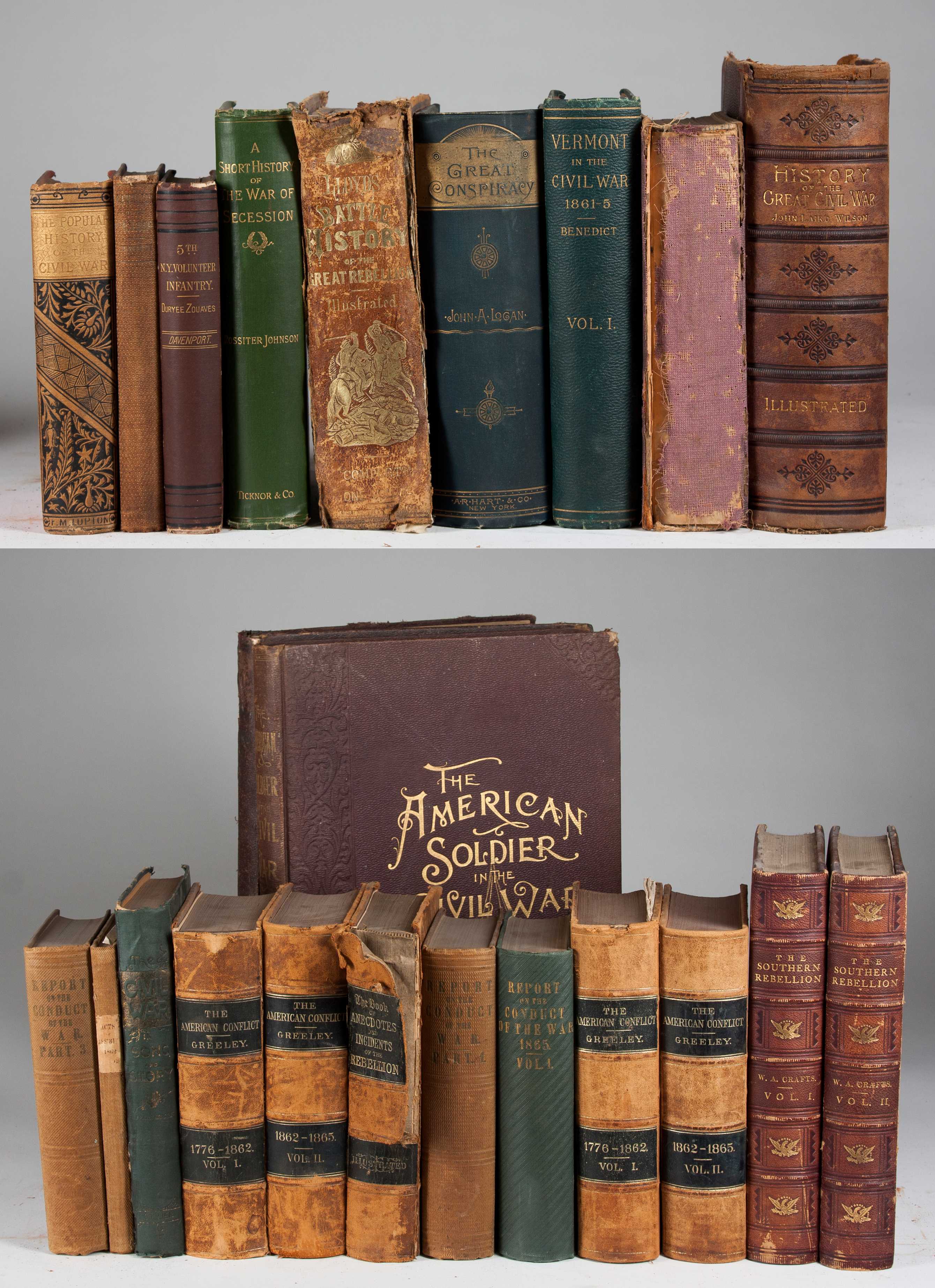 Civil War Books 23 Volumes