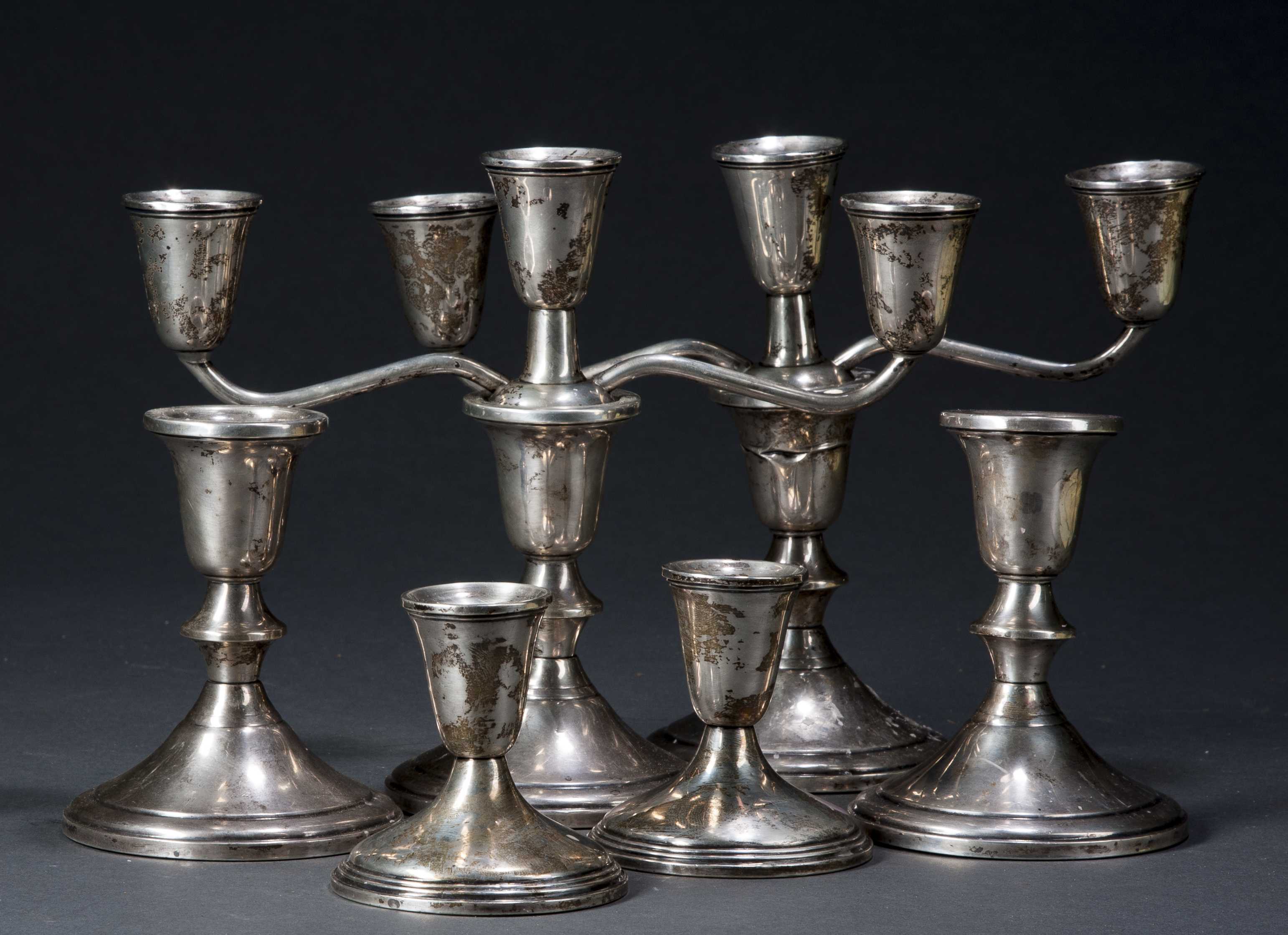 Towle sterling candle on sale holders