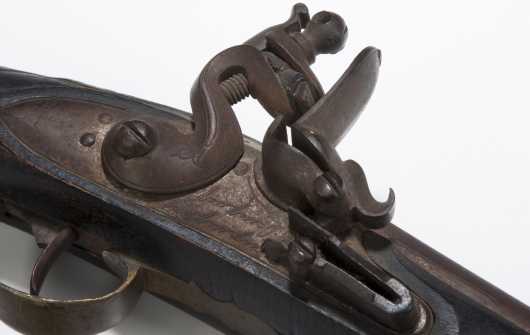 Early 19th Century Flint Lock Pistol, Probably of Middle Eastern Manufacture