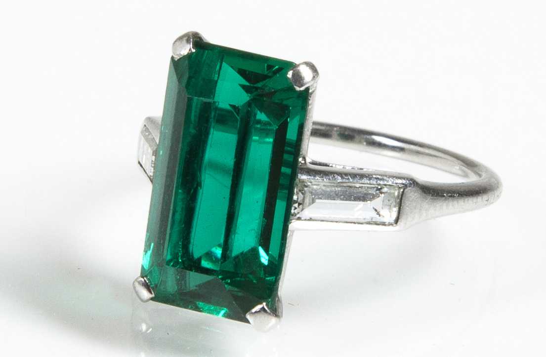 cartier emerald engagement ring