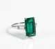 Cartier Emerald and Diamond Ring.