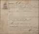 1853 bill of lading for slave Thomas Bishop,