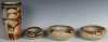Lot of Four Pieces of Native American Pottery