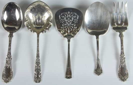 Four Gorham Sterling Silver Serving Pieces