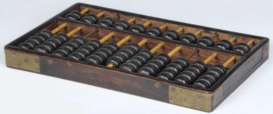 chinese wooden abacus