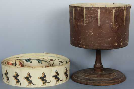 Late 19th century, Zoetrope Wheel of Life