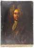 French Ancestral Portrait, oil on canvas painting presumably of  Le Comte Anthony deMartelly of Toulon's