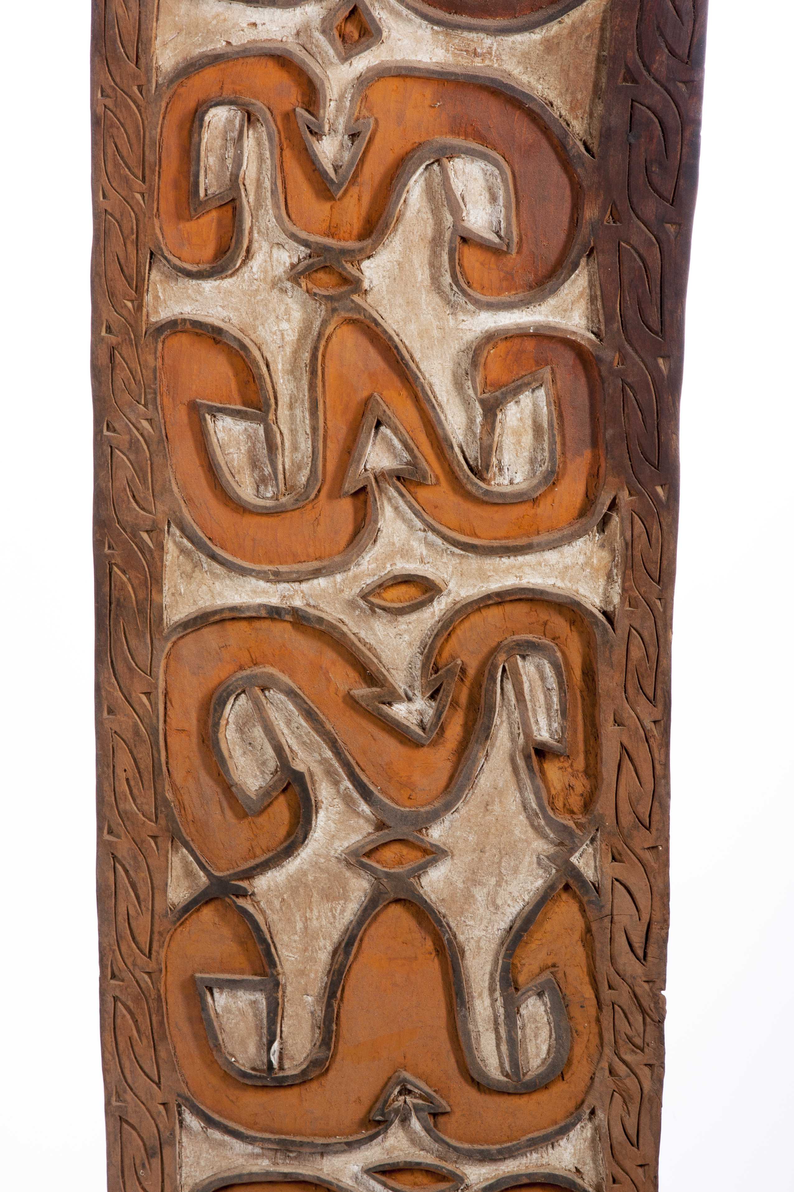 A Coastal Asmat Shield, West New Guinea