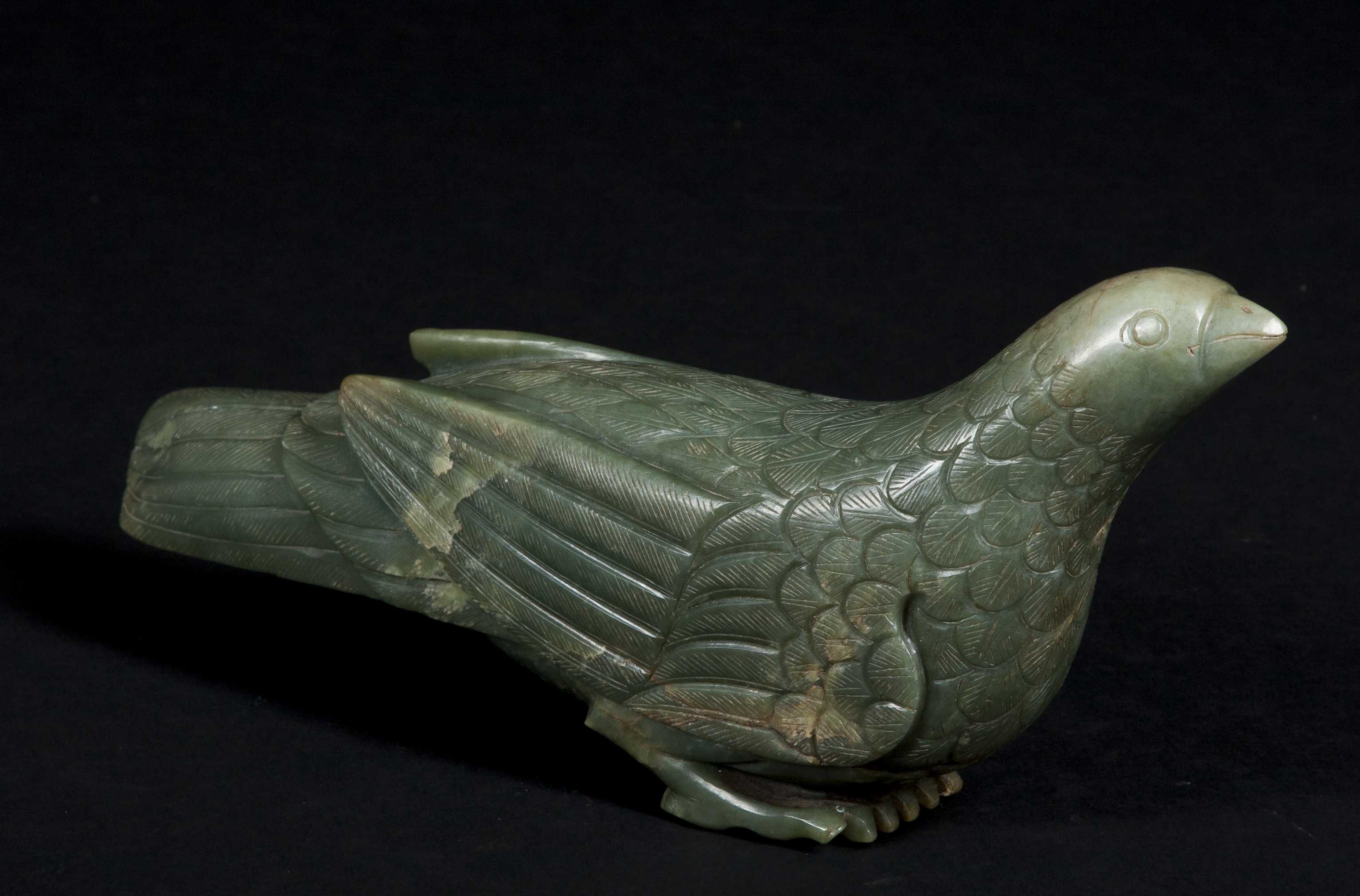 stone bird figurines