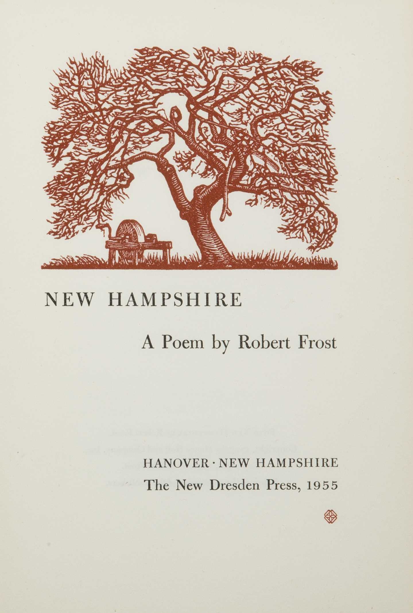 New Hampshire: A Poem By Robert Frost,