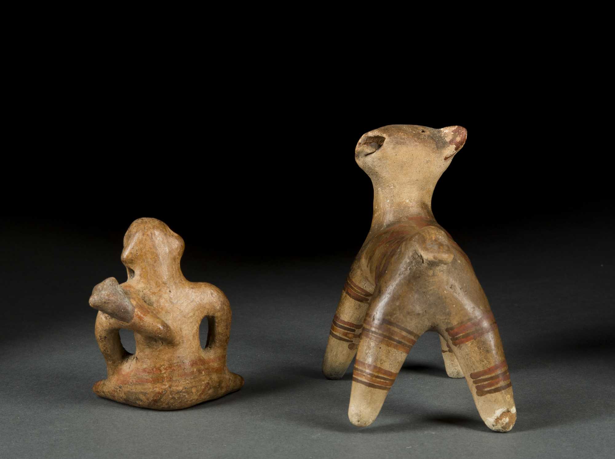 mexican wooden figures