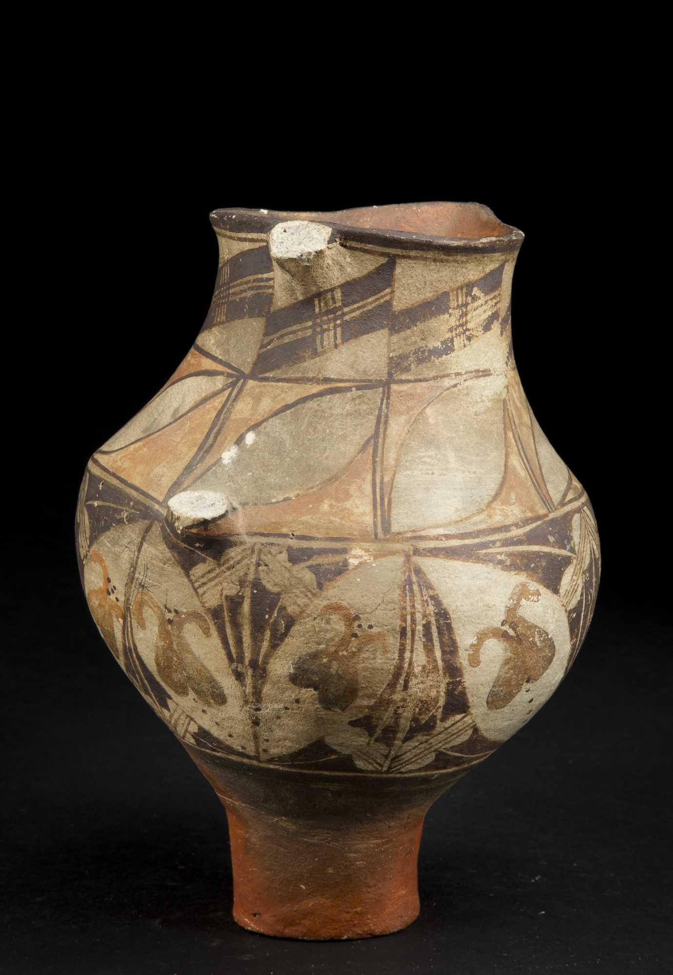 Native American Acoma Pottery Pitcher