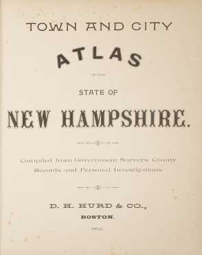 Town and City Atlas of the State of New Hampshire