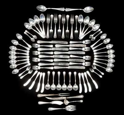 A. Stowell & Co. Sterling Silver Table Service