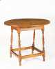 Reproduction Oval Top Splay Leg Table
