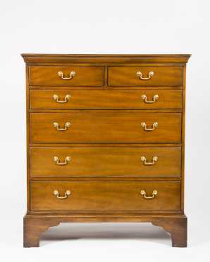 Williamsburg Reproduction Tall Chest of Drawers