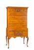 New Hampshire Maple Queen Anne Highboy