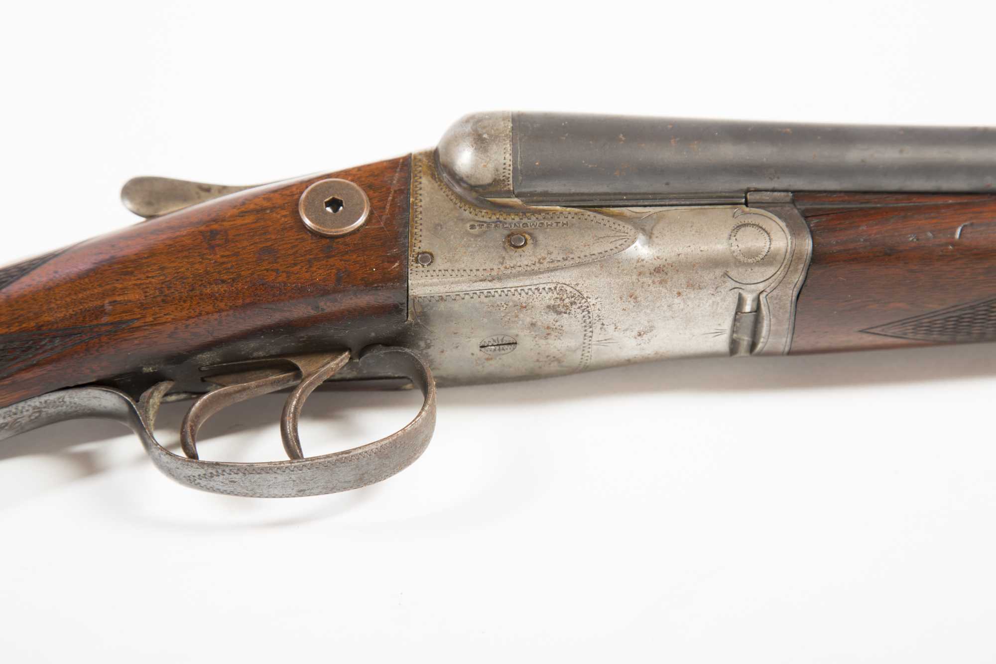 A. H. Fox, Philadelphia, Sterlingworth 12 Gauge Double Barrel Shotgun With Automatic Ejectors