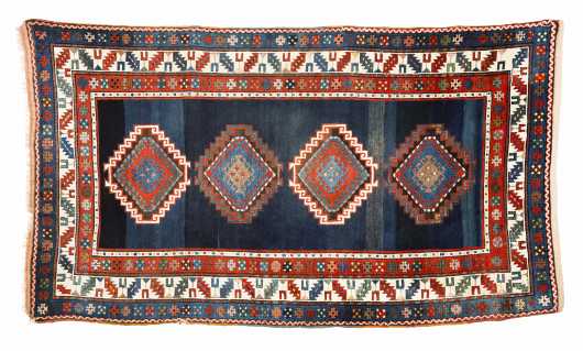 Kazak (Caucasus) Oriental Scatter Rug