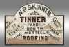 N.P. Skinner Tinner and Roofing Sign