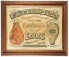 "F.A Ferris & Co." Lithographed Tin Ham Sign