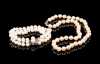 Pearl Necklace and Bracelet,