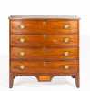 New Hampshire Hepplewhite Drop Panel Chest of Four Drawers