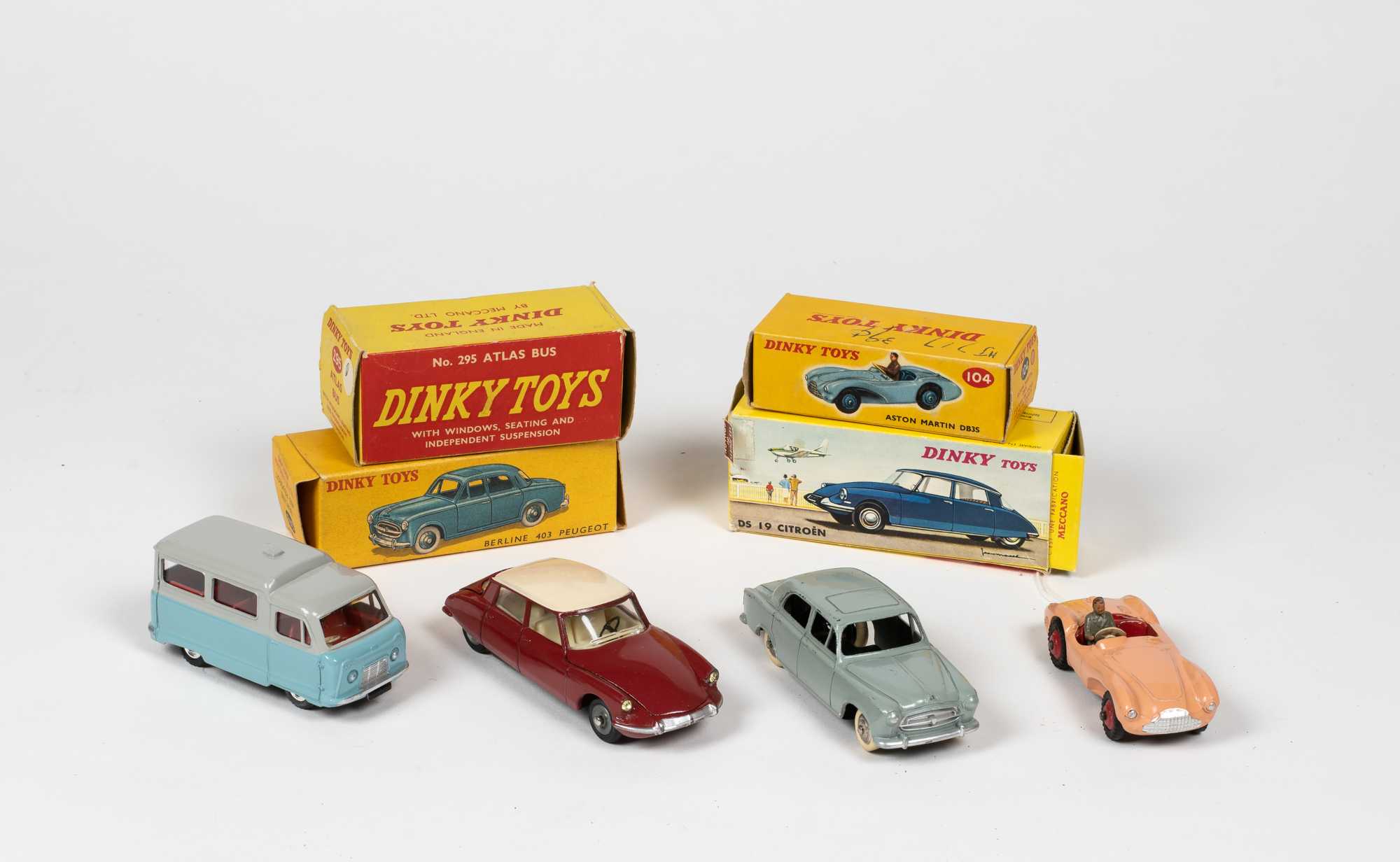dinky cars in boxes