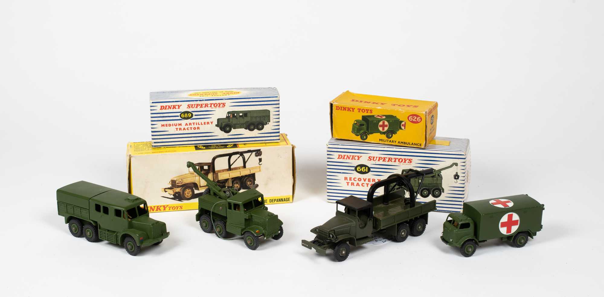 dinky diecast military vehicles