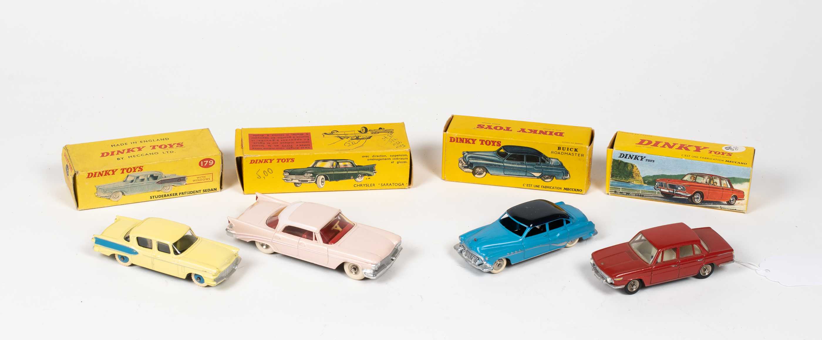 boxed dinky cars