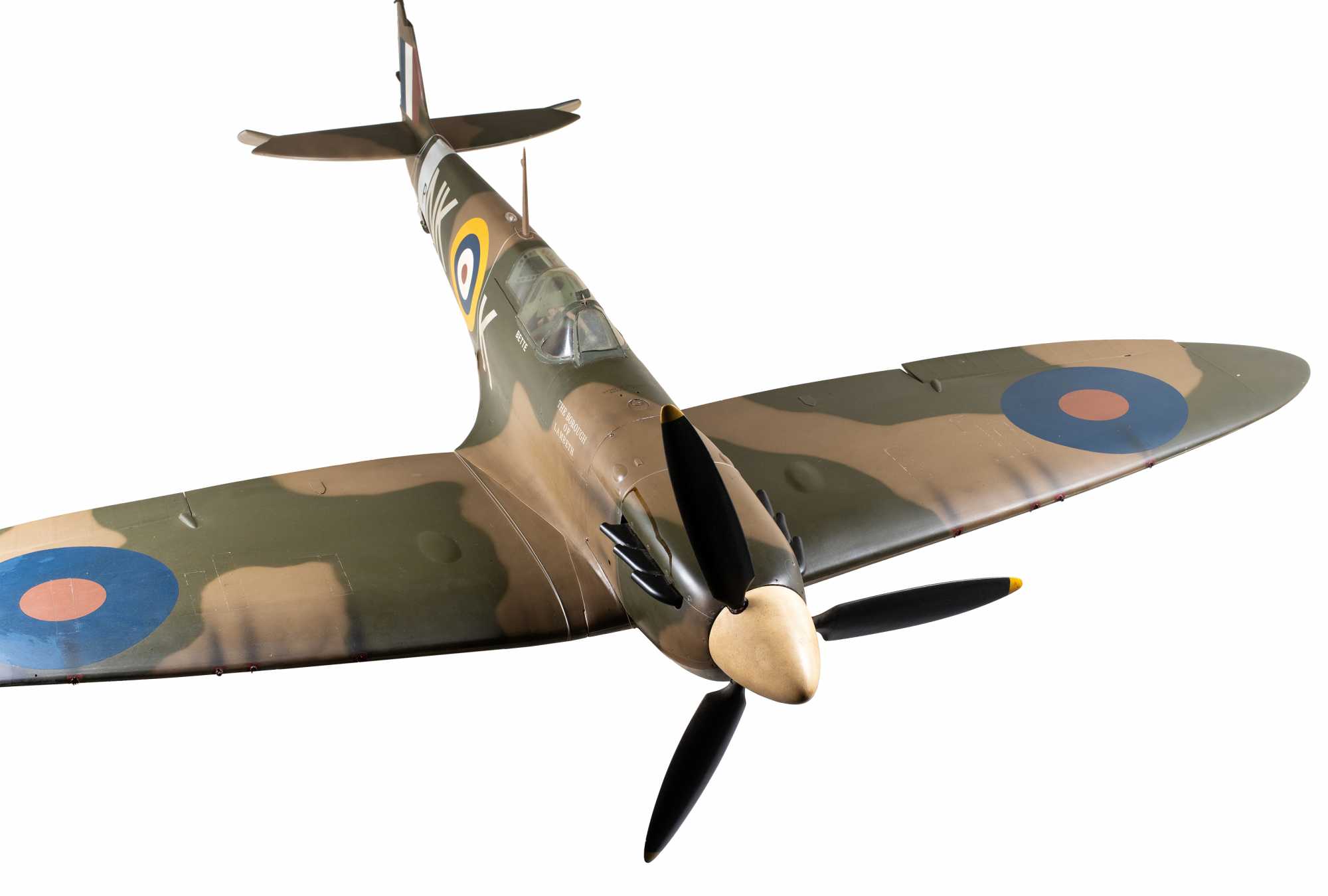 large scale spitfire model