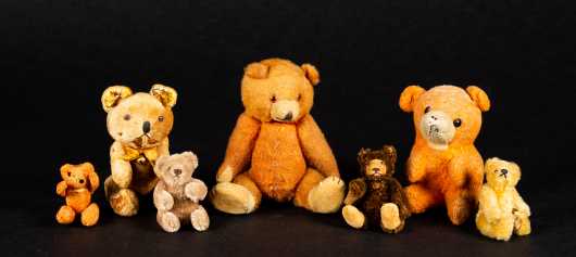 vintage miniature teddy bears