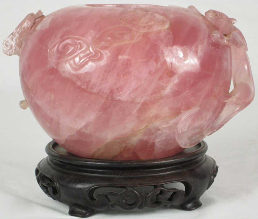 rose quartz bowl