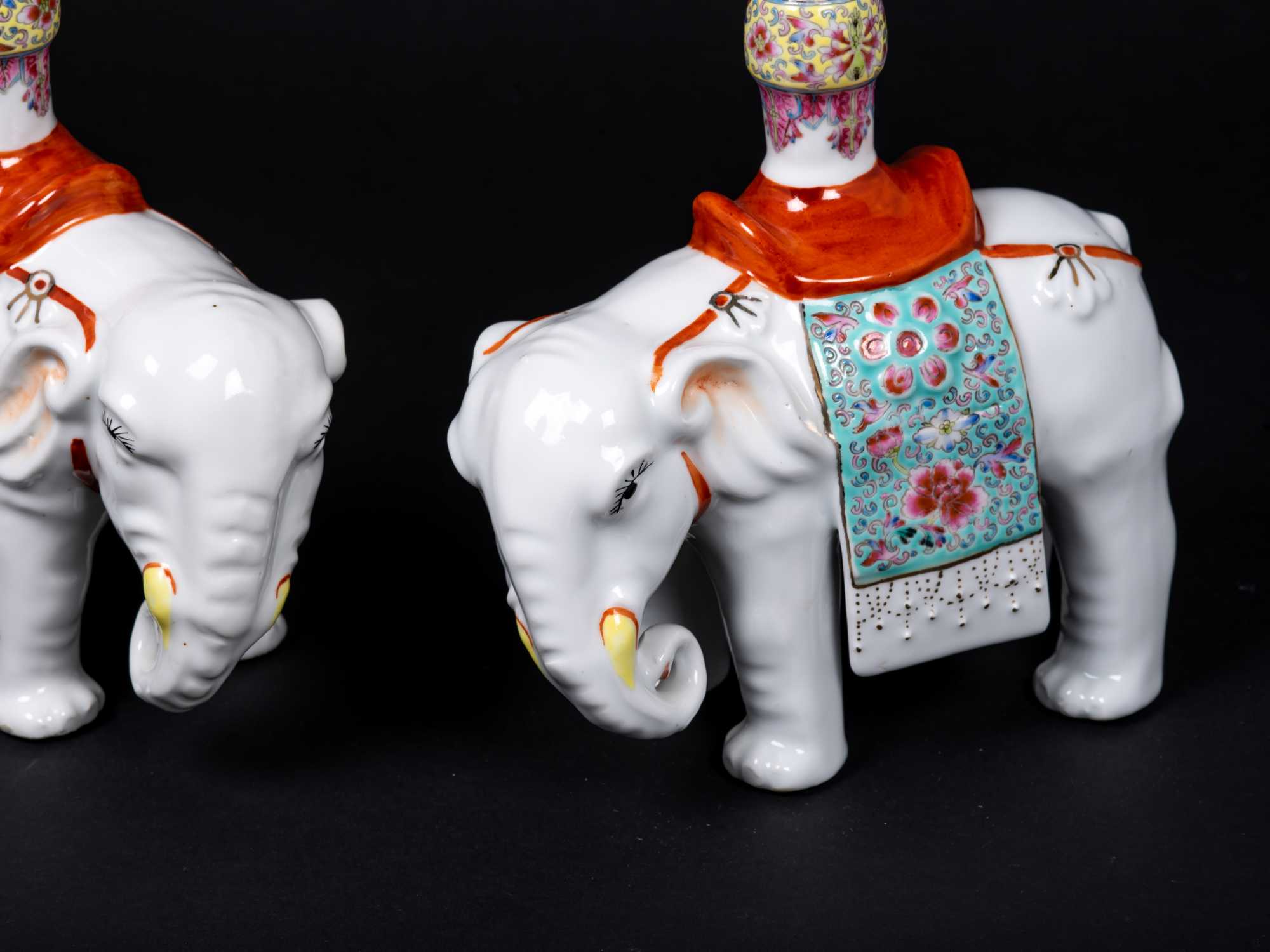 elephant in porcelain